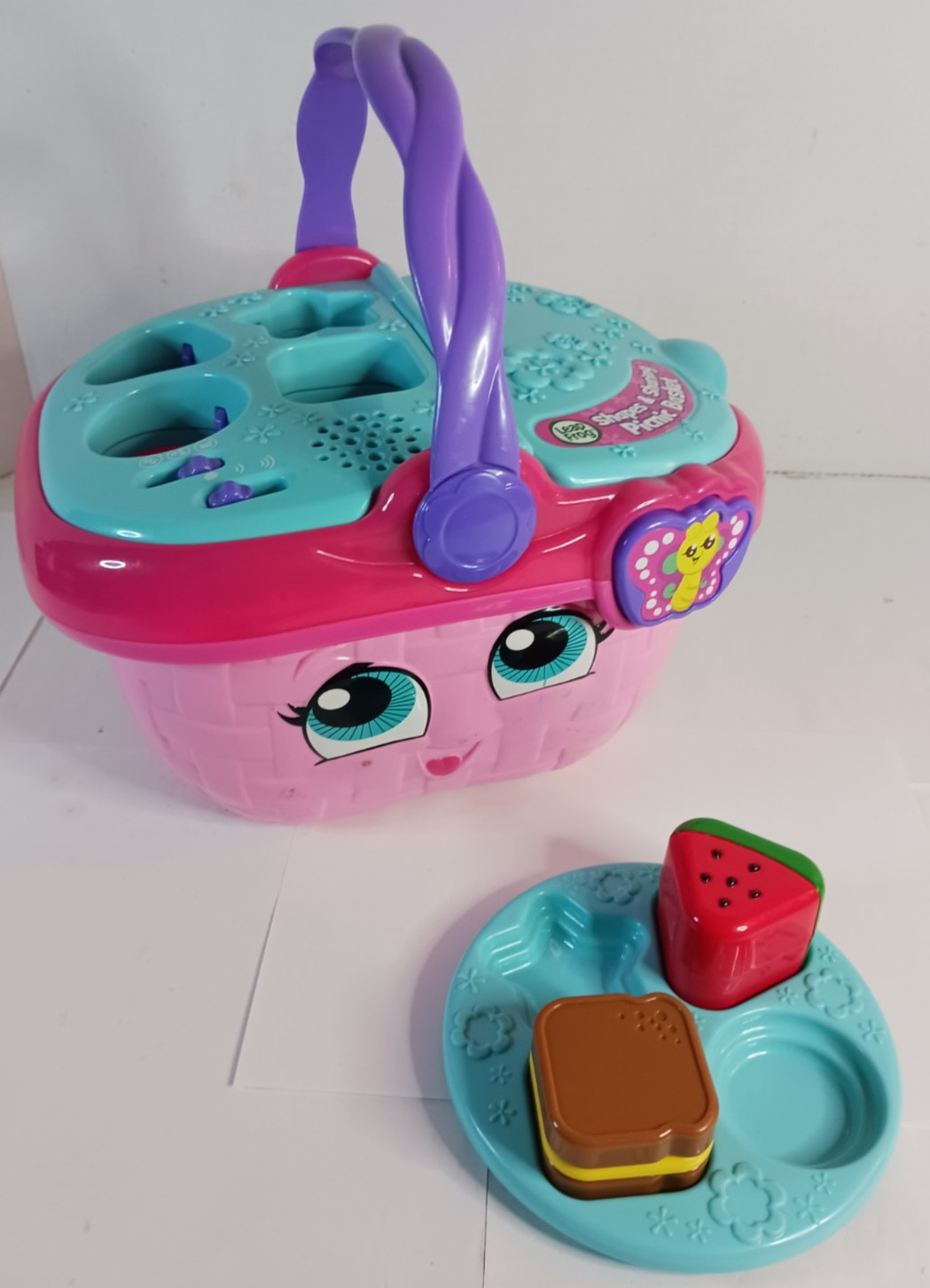 LeapFrog Shapes & Sharing Picnic Basket Music Shapes Colors 2018