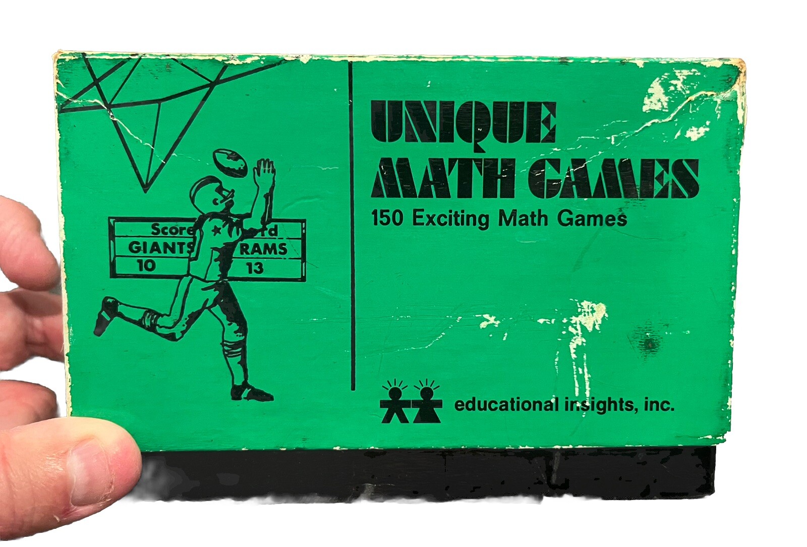 VTG 1971 Unique Math Games 150 Exciting Games Educational Insights – COMPLETE!!