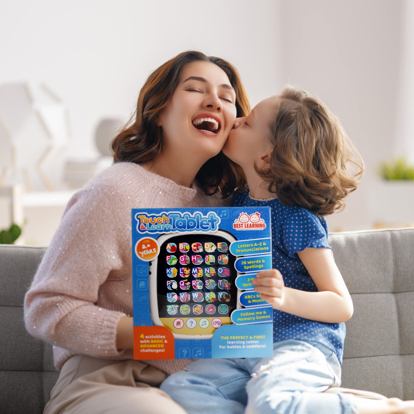 Touch & Learn – Educational Toy for Toddlers Ages 2-5 | Learn Alphabet, Words…