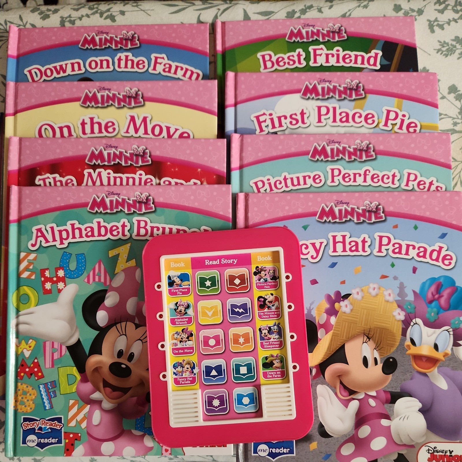 Disney Junior Minnie Mouse Me Reader Electronic Storybook Read Activity 2011 Toy