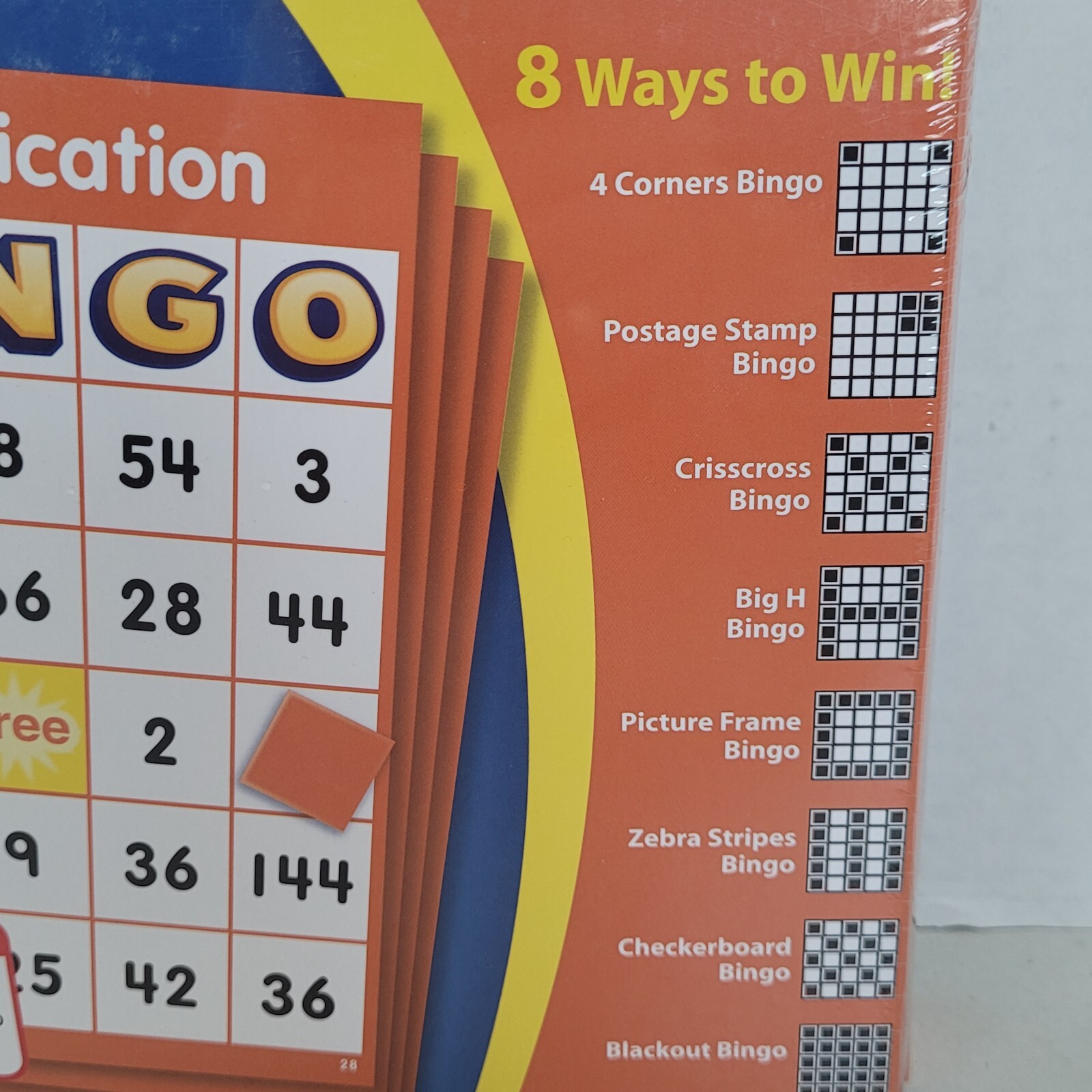 Multiplication BINGO Lakeshore Game Grades 3-4 Sealed Up To 36 Players Brand New
