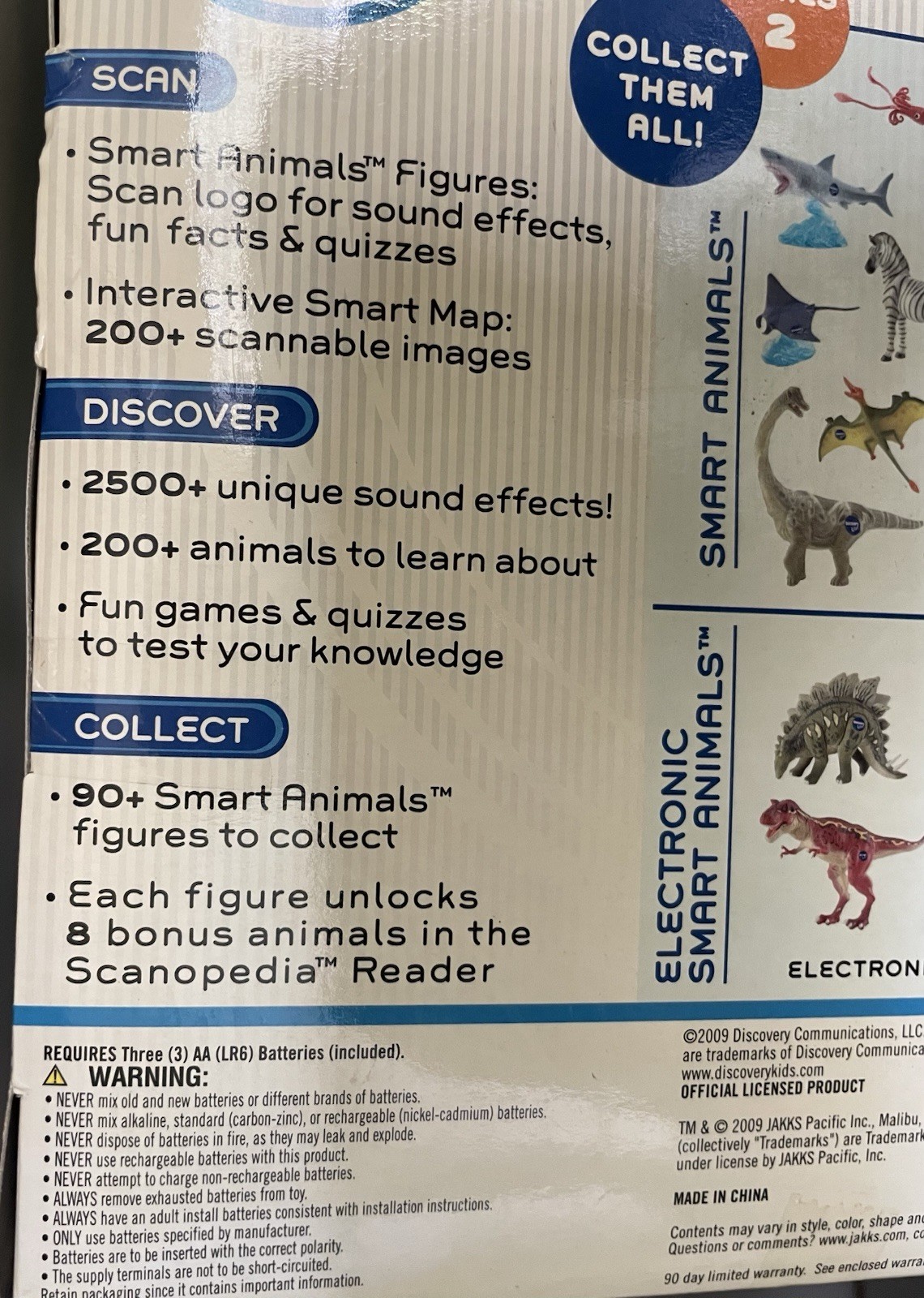 Discovery Kids Scanopedia Electronic Talking Animal Encyclopedia Learning System