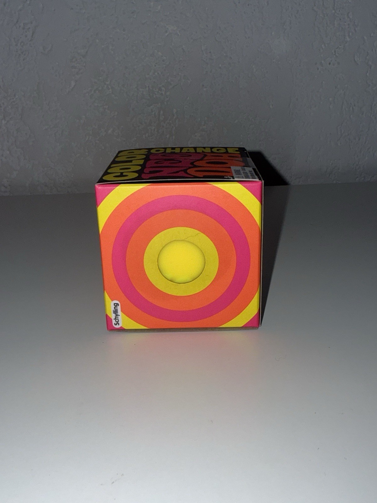 Schylling Needoh Color Change squish toy yellow