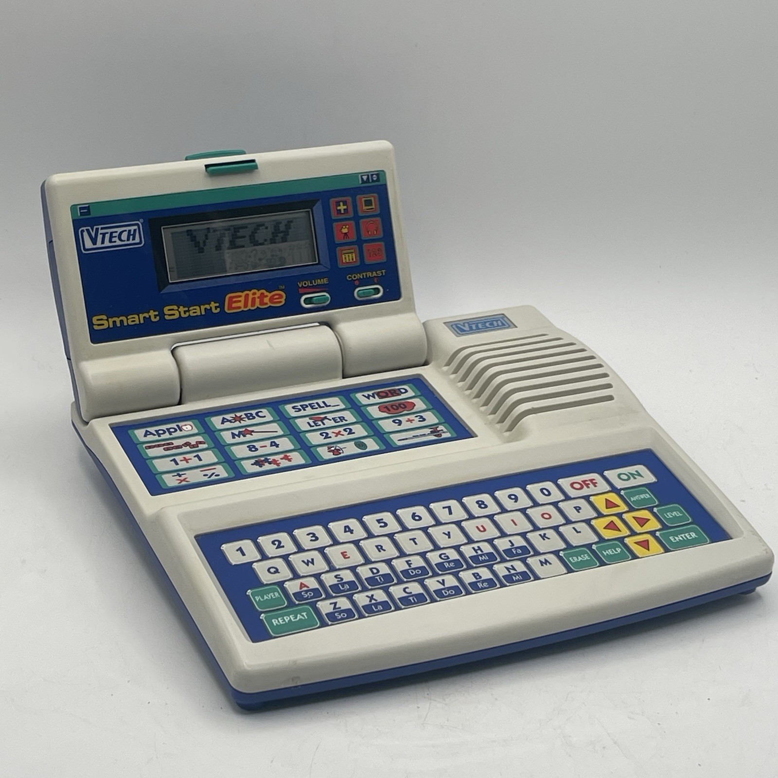 Vintage VTech Smart Start Elite Toy Laptop Computer 1993 Retro Learning 90s