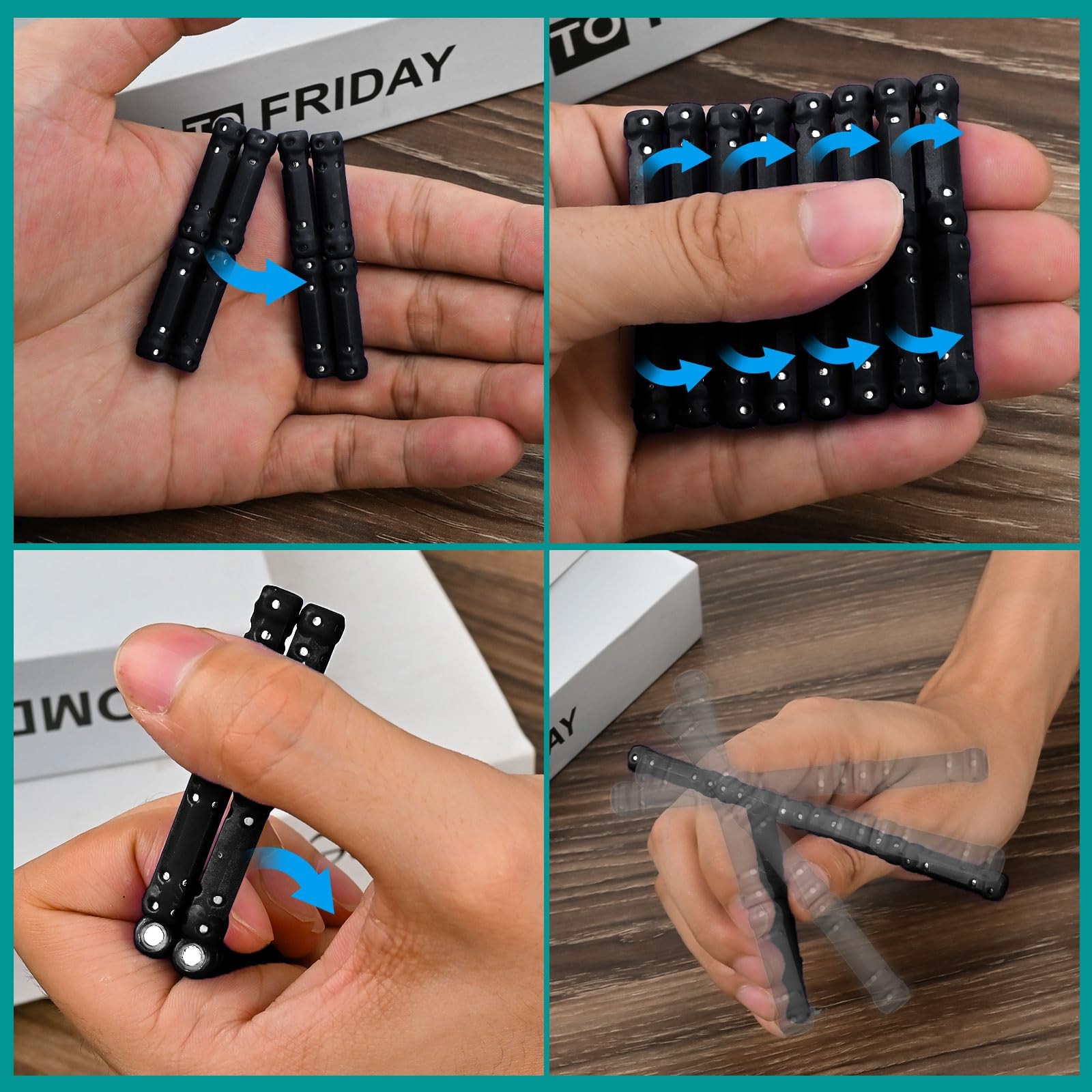 Autism Sticks Fidget Toys for Ages 12 13 14 15 16 Year Old Teen Boy Small
