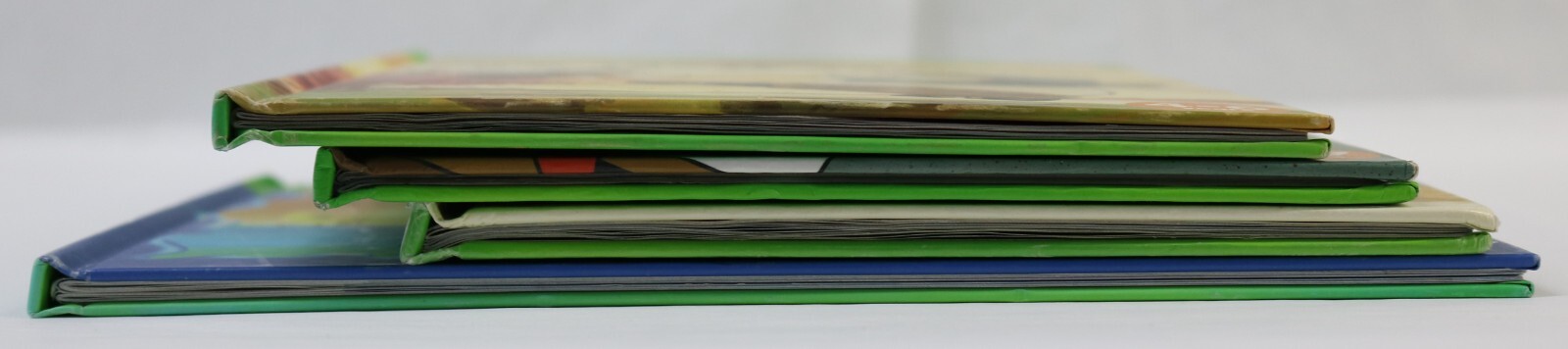 Lot 4 Leapfrog Tag Reader Books Click Clack Moo,Kung Fu Panda, Spongebob, Walter