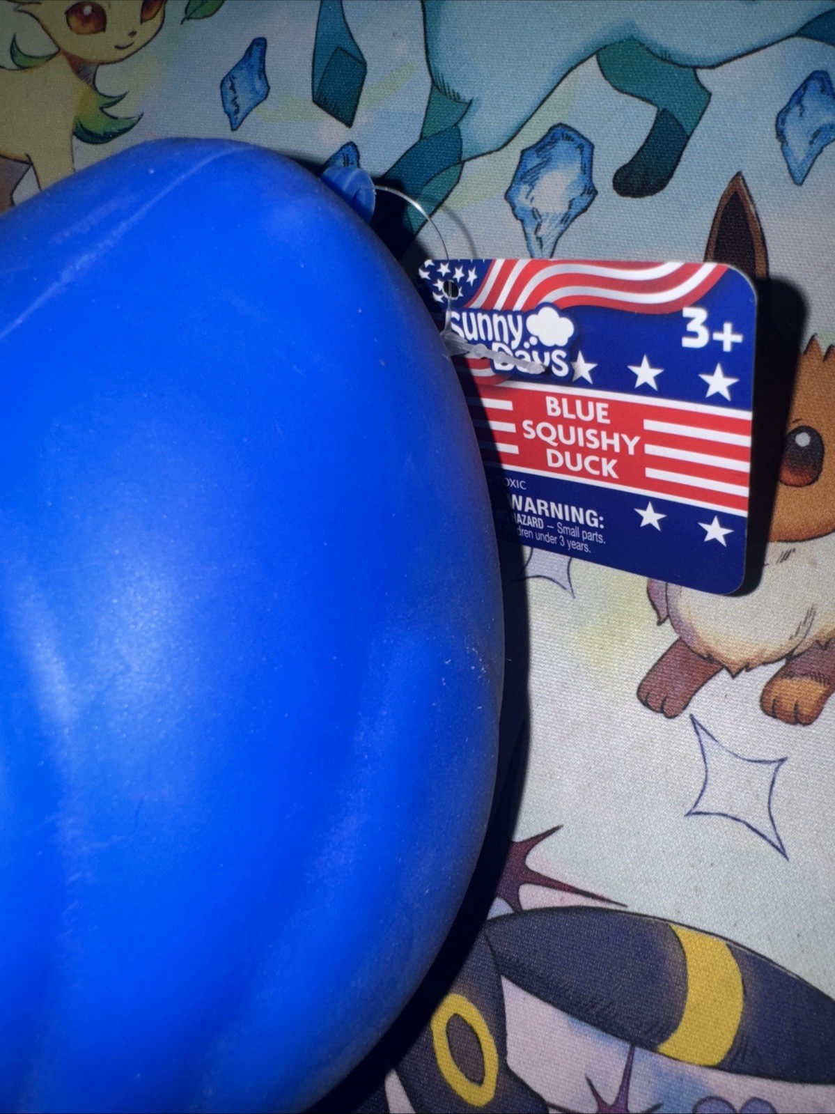 Sunny Days Jumbo Squeezy Ducks (Blue) Squishy (VIRAL) (TikTok) (Authentic) (NEW)