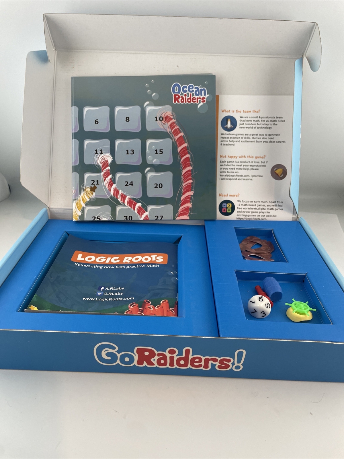Ocean Raiders Logic Roots Math Learning Game – Undersea Adventure