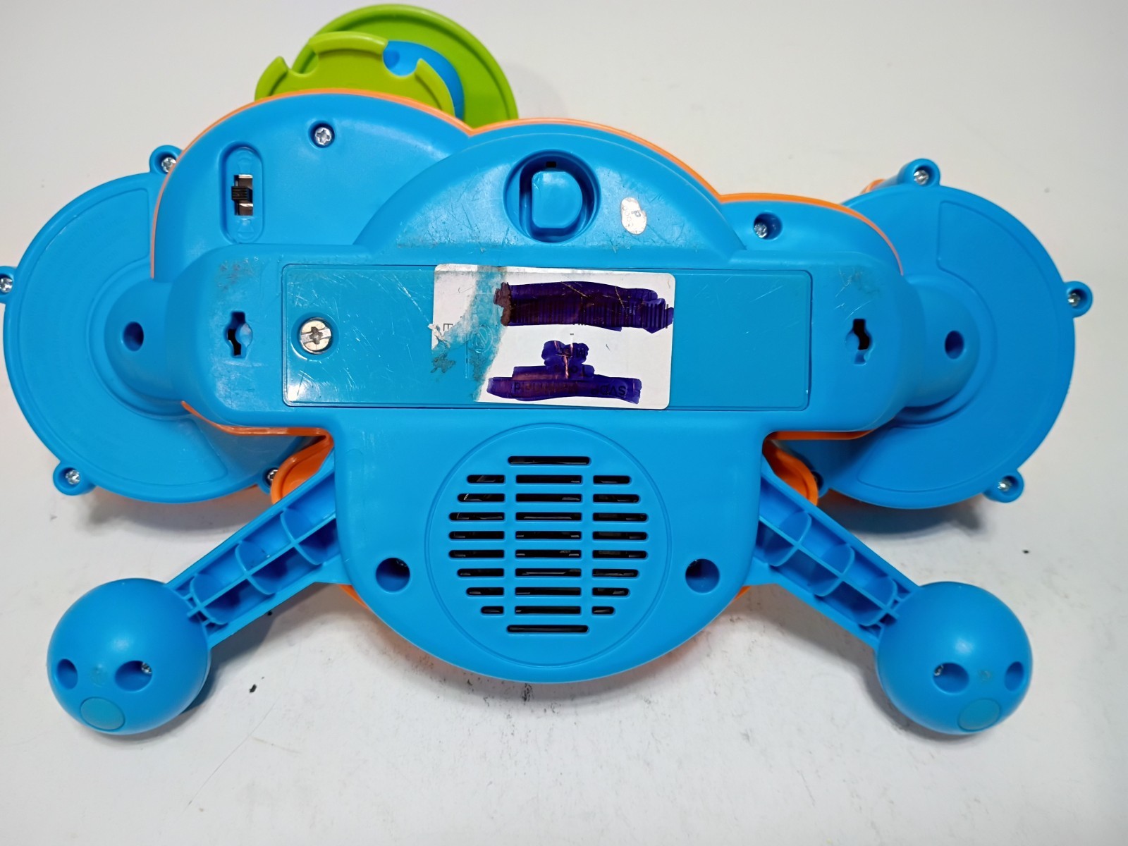 VTech KidiBeats Kids Drum Set, Orange No Sticks