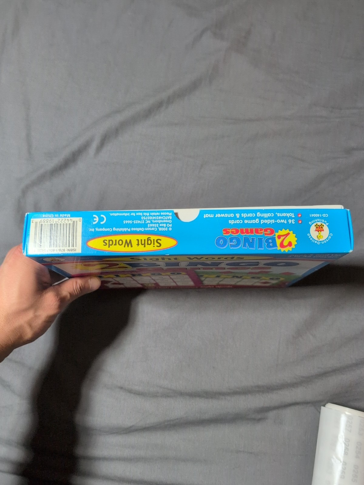 Sight Words 2 Bingo Games Ages 5 and up with 200 High Frequency Sight Words