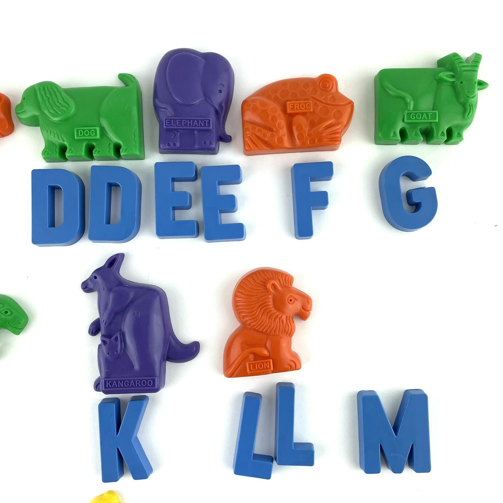 Playskool Animals and Alphabet Letters Can with Lid Educational Kids Ages 3 – 6
