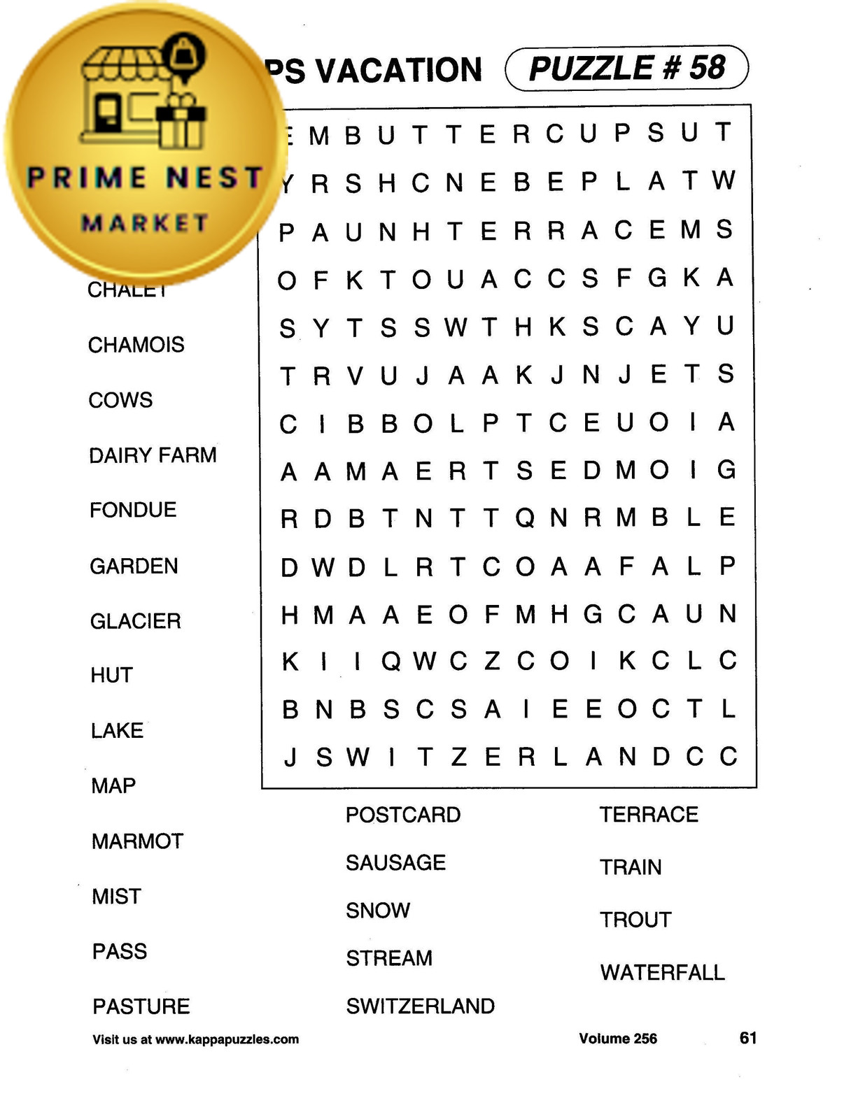 KAPPA Super Saver LARGE PRINT Word Search Puzzle Pack – (Pack of 6) Full…