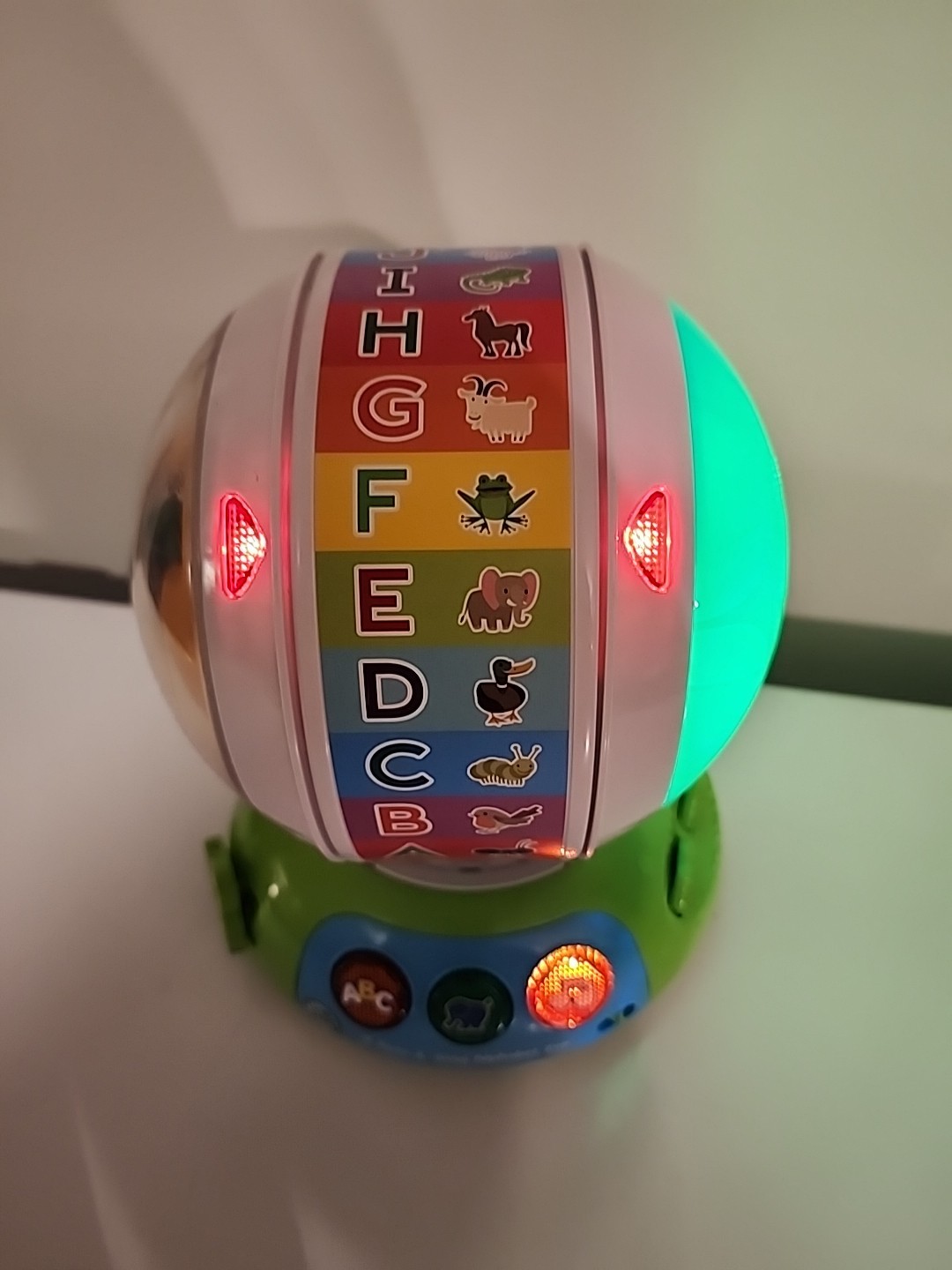 Leapfrog Spin And Sing Alphabet Zoo For Ages 6 Months To 36 Months Blue