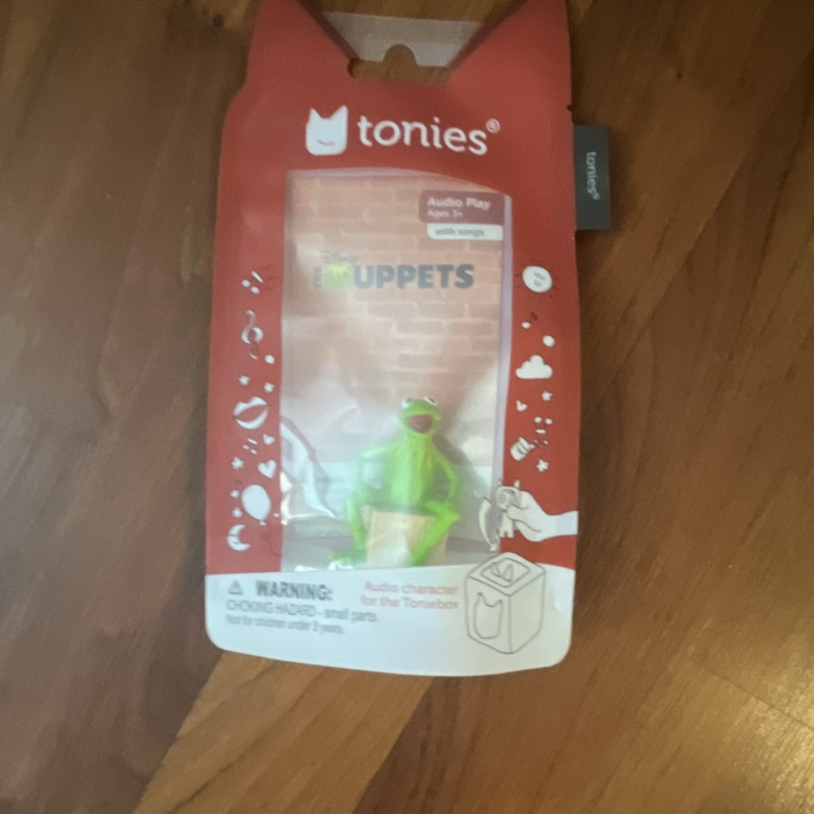 Tonies Kermit Audio Character The Muppets for Toniebox, Ages 3+, 3-4 Years