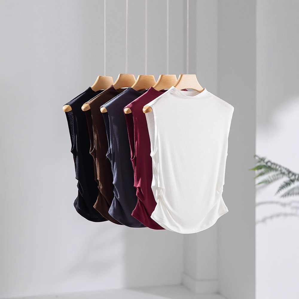 Lanjing Tencel Australia imported wool 5A antibacterial small high neck stand