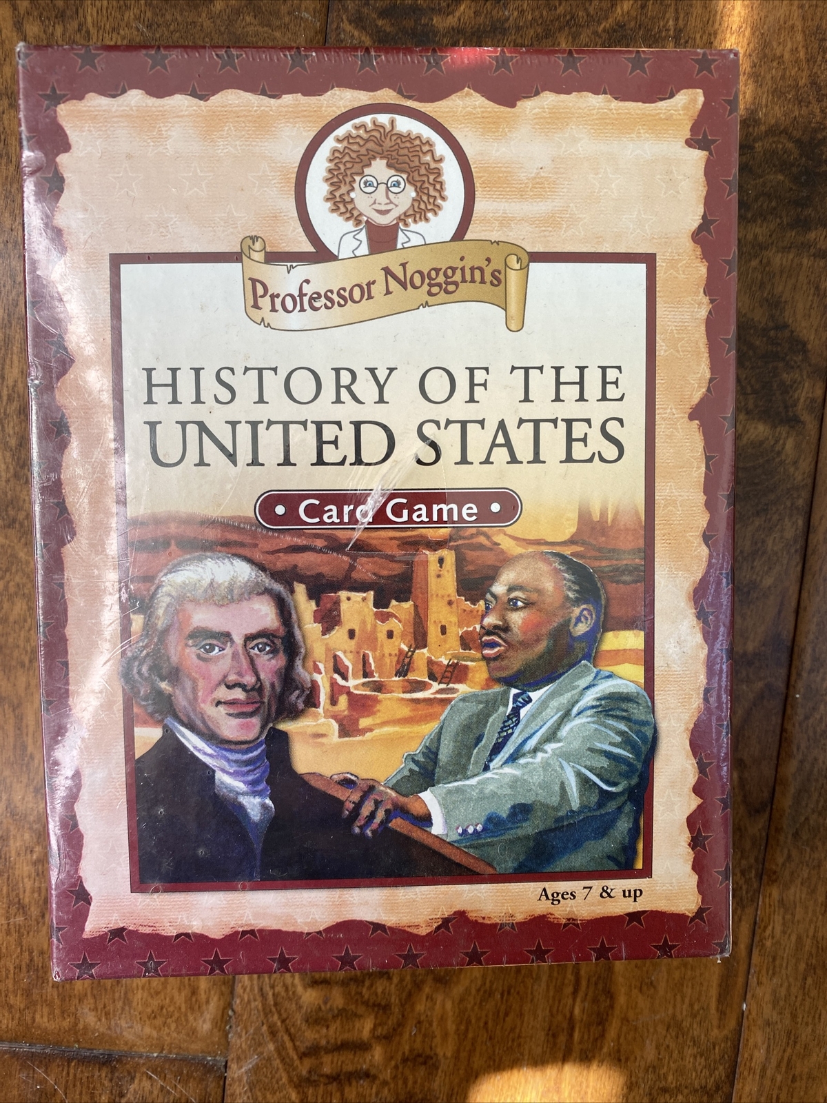 Professor Noggin’s History of the United States Card Game 2+ Players Ages 7+