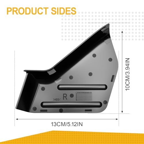 Front Passenger Right Seat Trim Cover Compatible with 2009-2014 F150 2010-2014