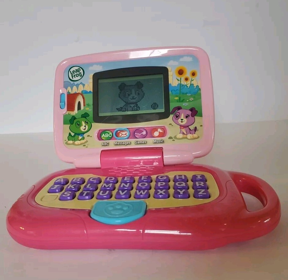 Leapfrog My Own Leaptop #19167 Kids Interactive Computer Laptop Screen Toy Pink