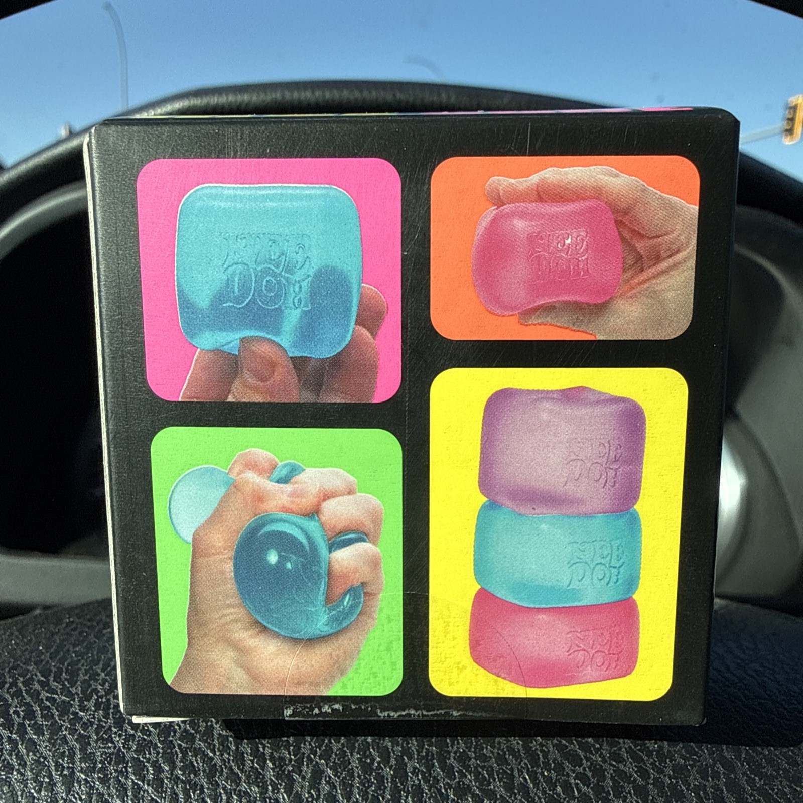 Nee Doh Nice Cube BLUE NEW IN BOX ships fast