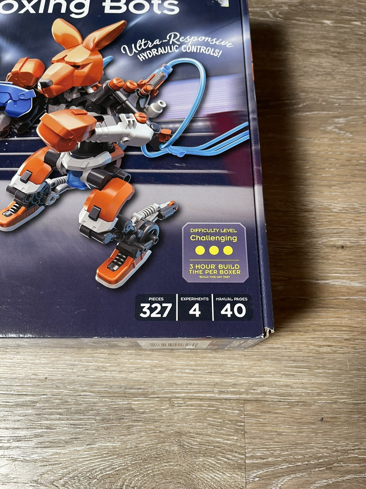 NEW Hydraulic Boxing Bots STEM Experiment Kit brand new open box