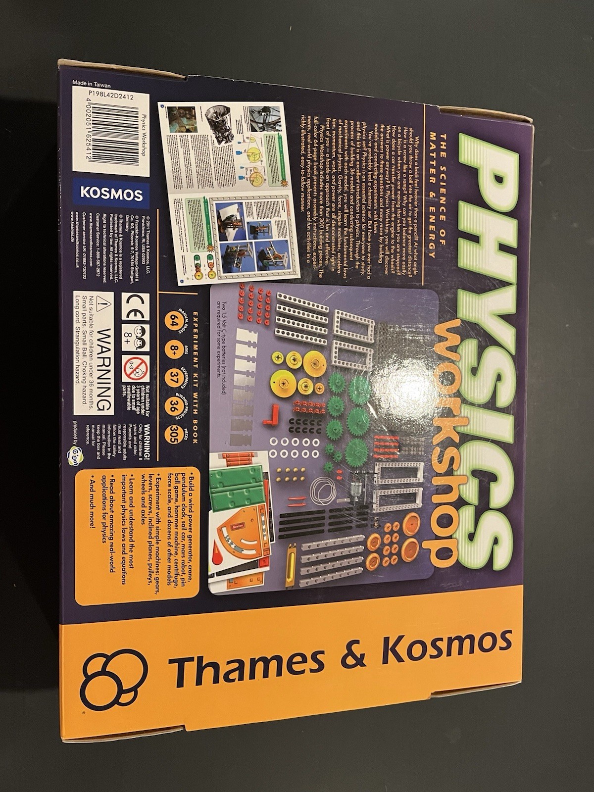 Physics Kit Science of Matter & Energy – Thames & Kosmos – BRAND NEW SEALED