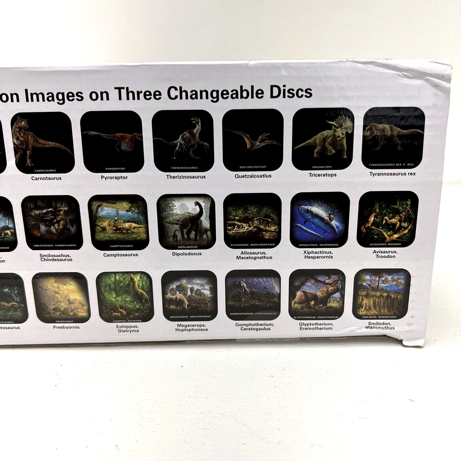 Smithsonian Jurassic World Dominion Prehistoric Dinosaur Room Projector Science