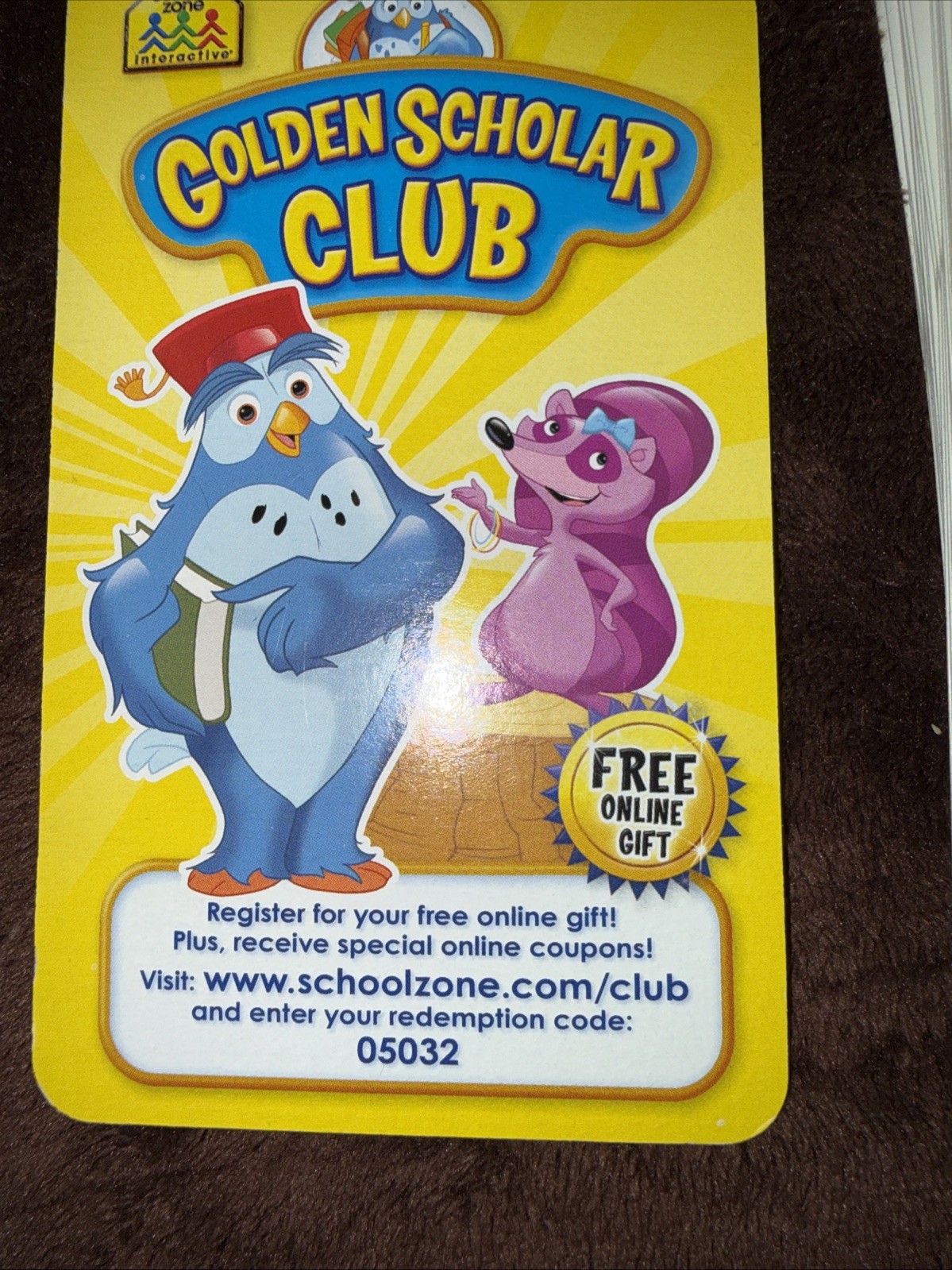 School Zone Flash Cards Phonics Made Easy Words/Pictures/Game Home School Used