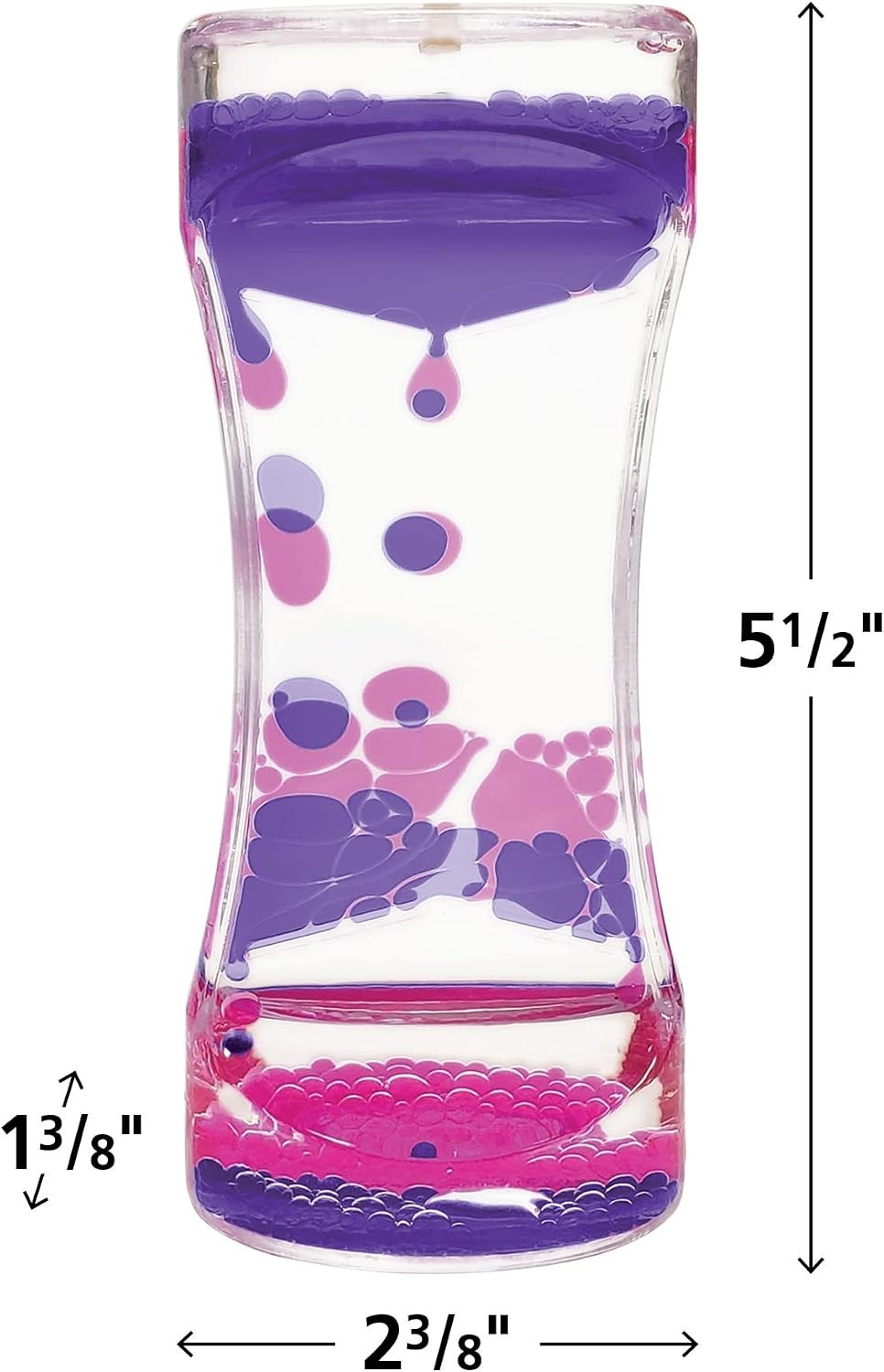 Purple & Pink Liquid Motion Bubbler – Mindfulness and Stress Relief For All Ages