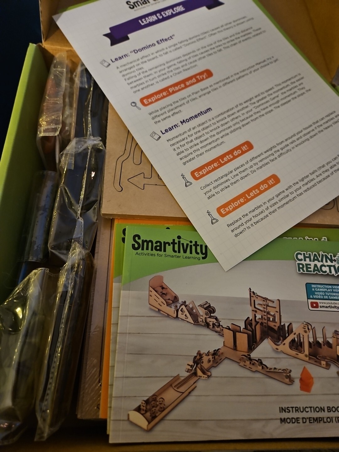 Smartivity: Activities For Smarter Learning Chain Reaction Age 8+ Openbox Unused