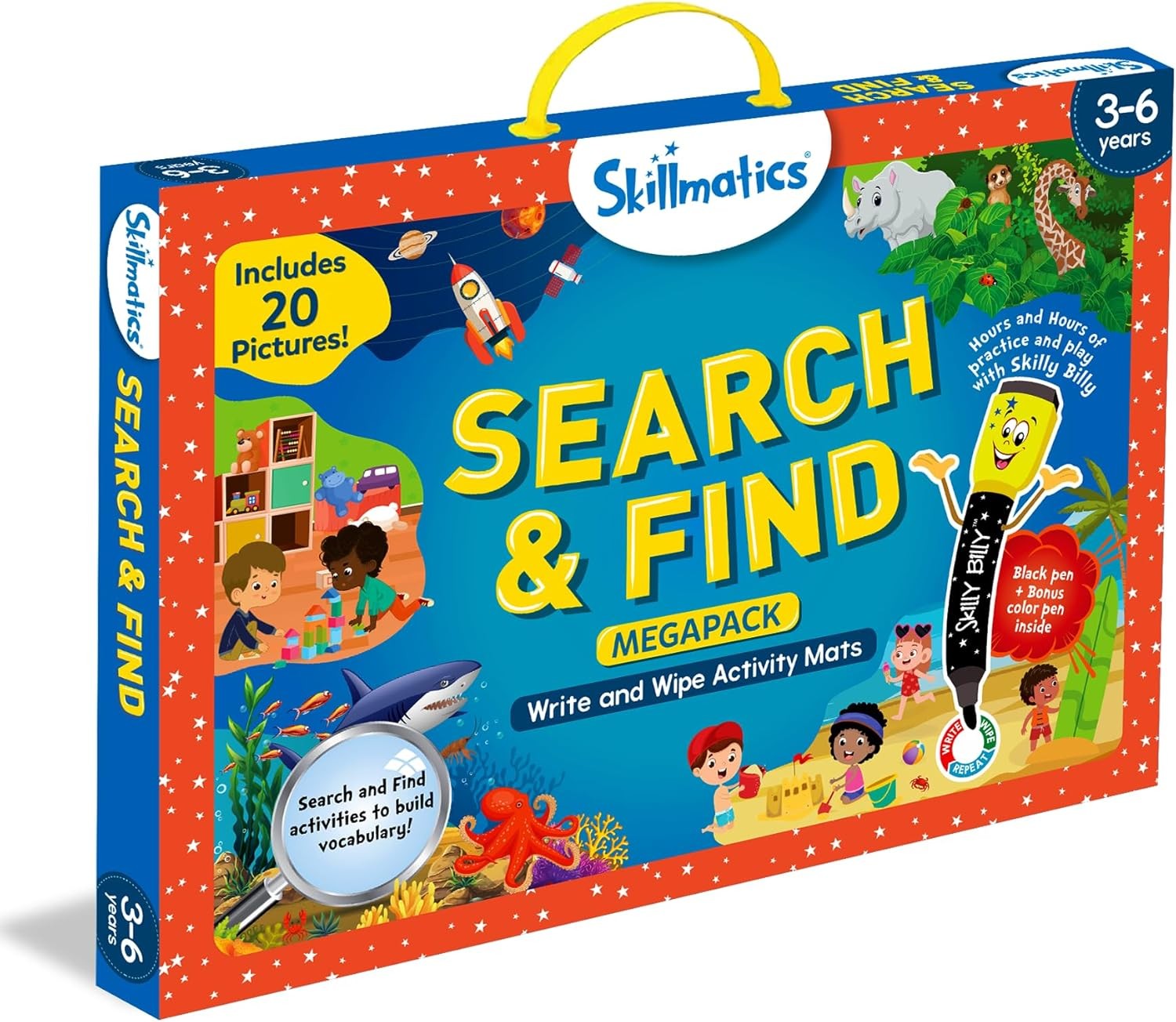 Search and Find Megapack Educational Game – Reusable Preschool Learning Activ…