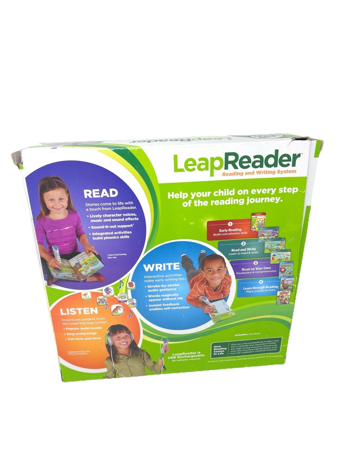 LeapFrog LeapReader Reading and Writing System-OPEN BOX