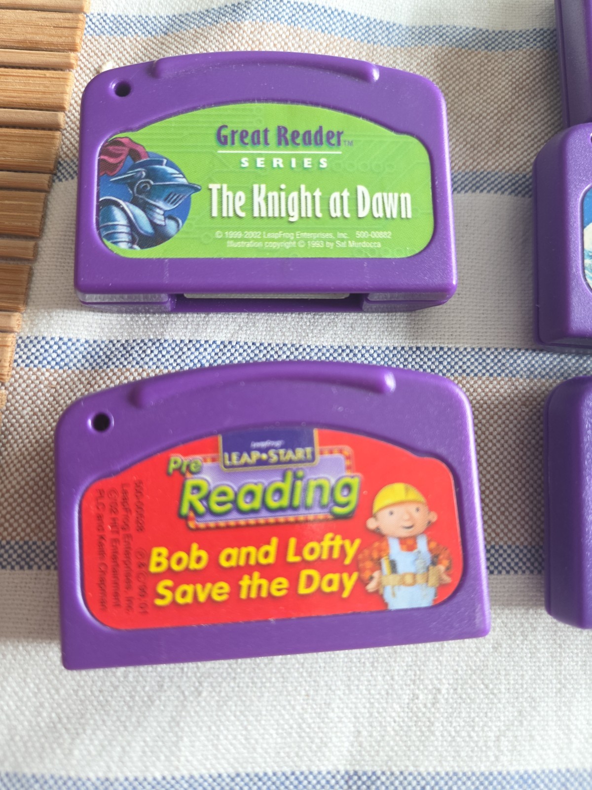 LeapFrog LeapPad Game Cartridges Lot of 24-Lion King, Monsters Inc, Scooby Doo