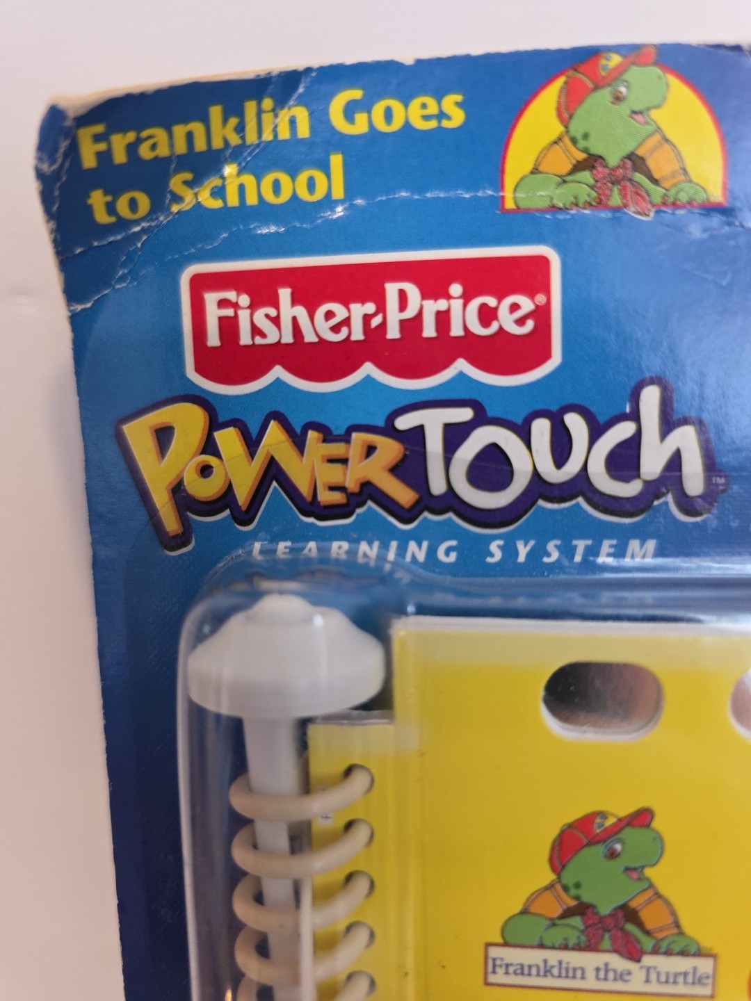 Vintage Fisher Price Power Touch Learning System Franklin Goes to School 5-8yo