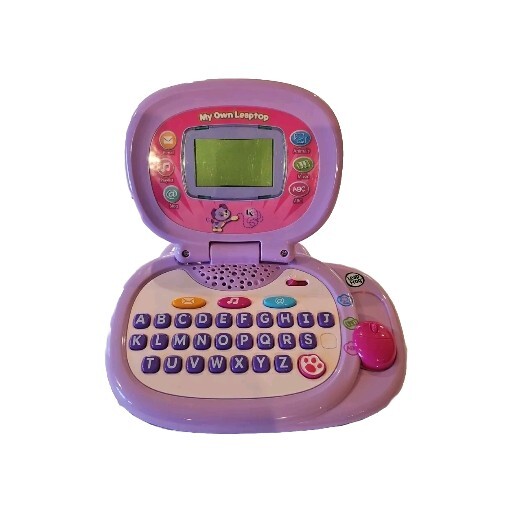 Leap Frog My Own Leaptop Laptop 2010 Purple Pink Tested Works Great