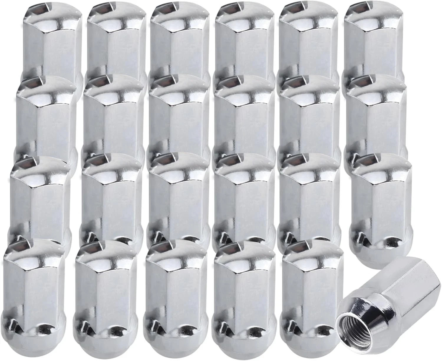 Set of 24 M14x1.5 Lug Nuts Comptible with Replacing Silverado Tahoe Suburban Tah