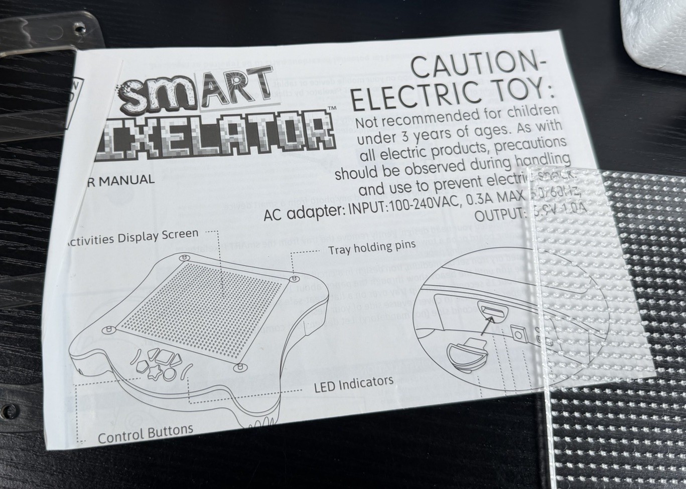 smART Pixelator Learning & Development Toy Game in Box w SD Card Tested & Works