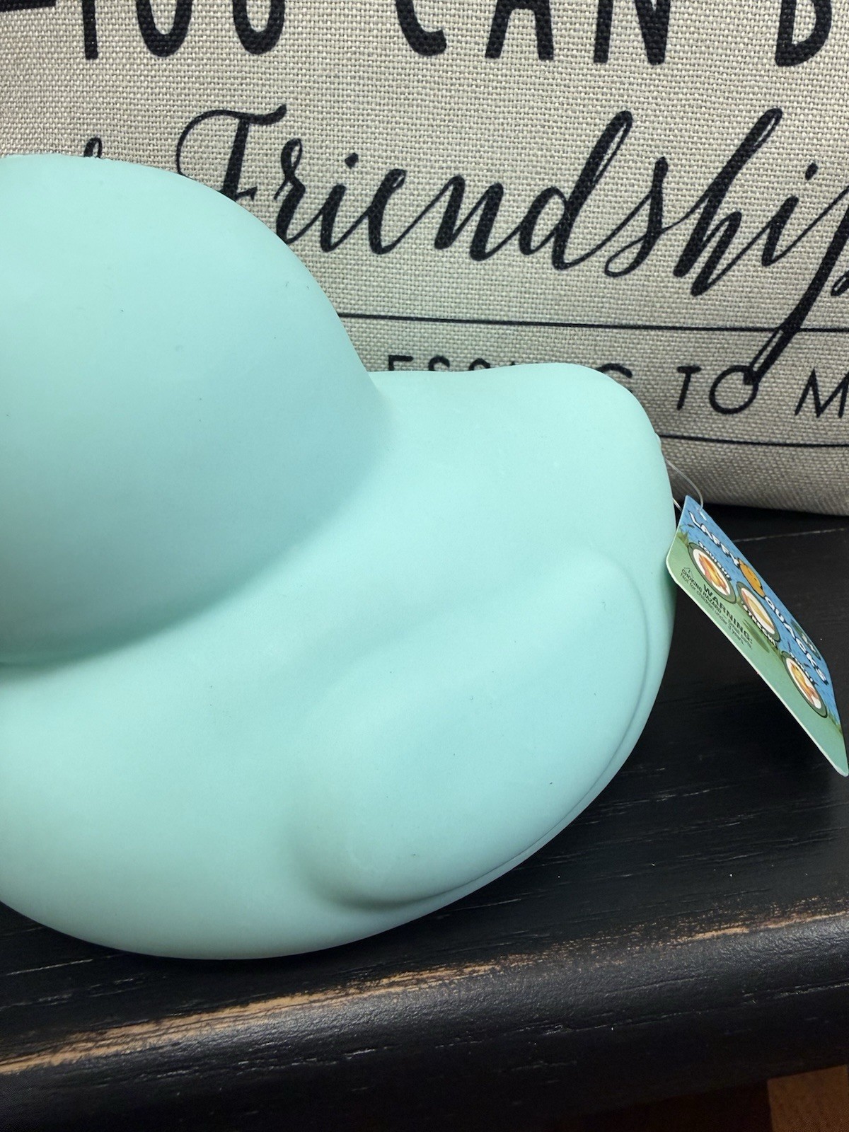 BRAND NEW Jumbo Squishy Duck Pastel Aqua 3+ Laffy Quacks 5″ Sunny Days Squishy