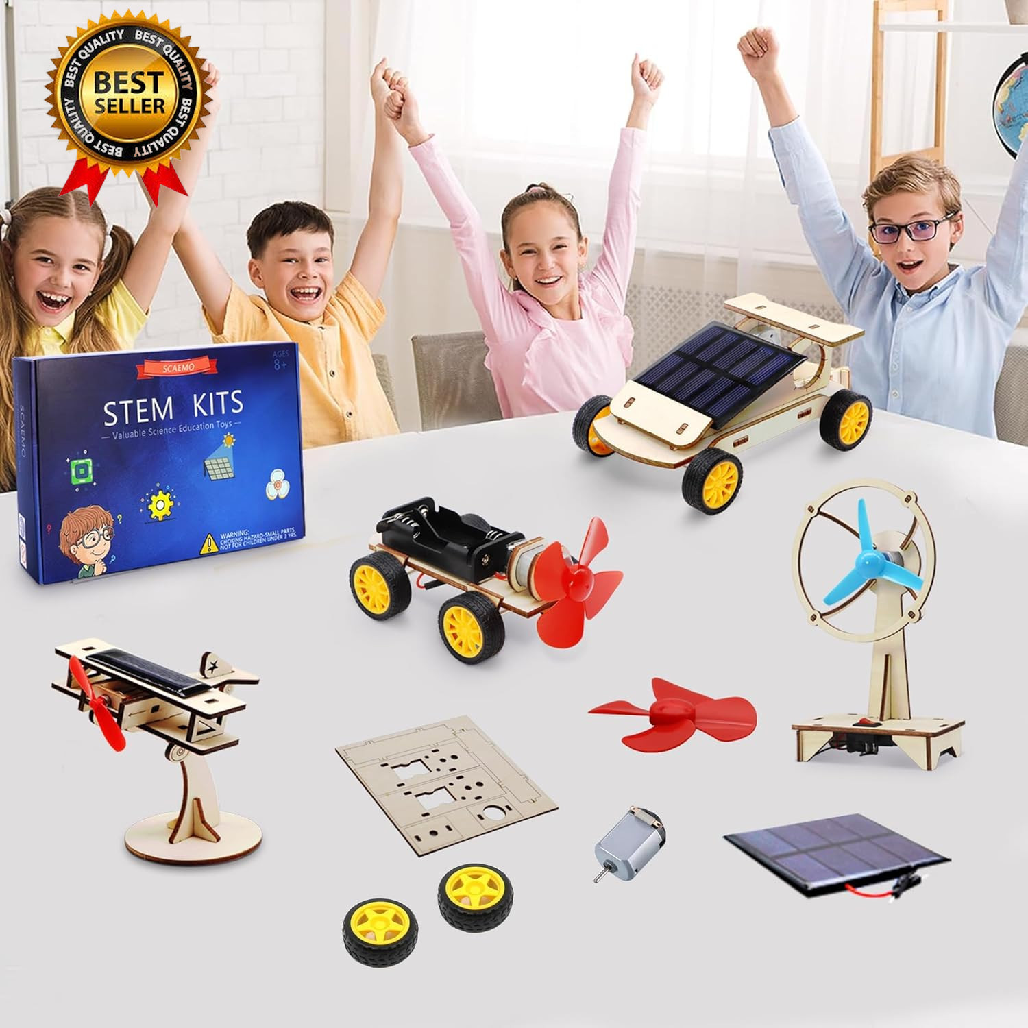 STEM Kits for Kids Ages 8-10-12-14, Stem Toys for Boys Age 8-12, Science Project