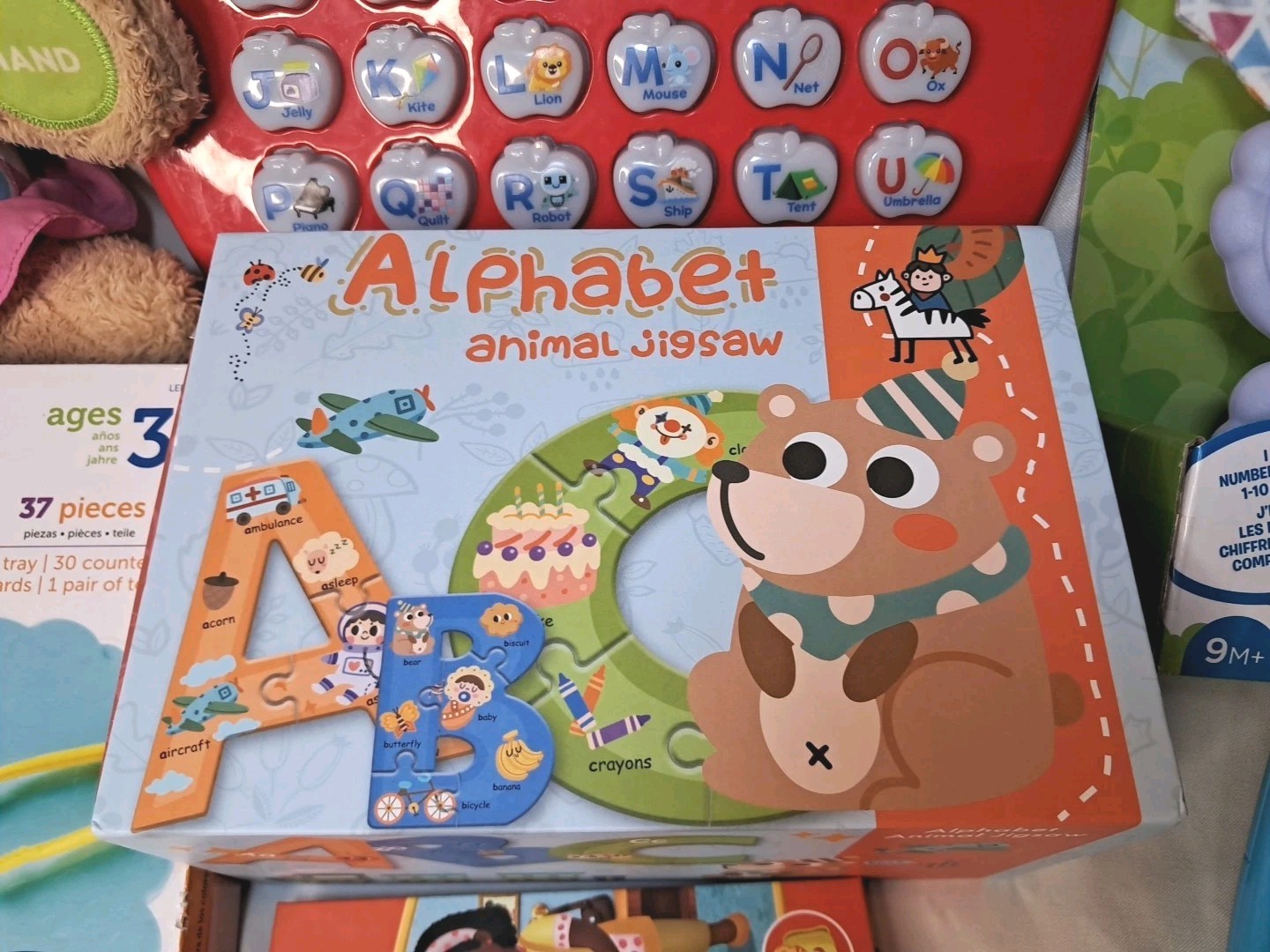 Baby Toddler Learning Toys & Books ABC Phonics Blending Matching Sorting Puzzles