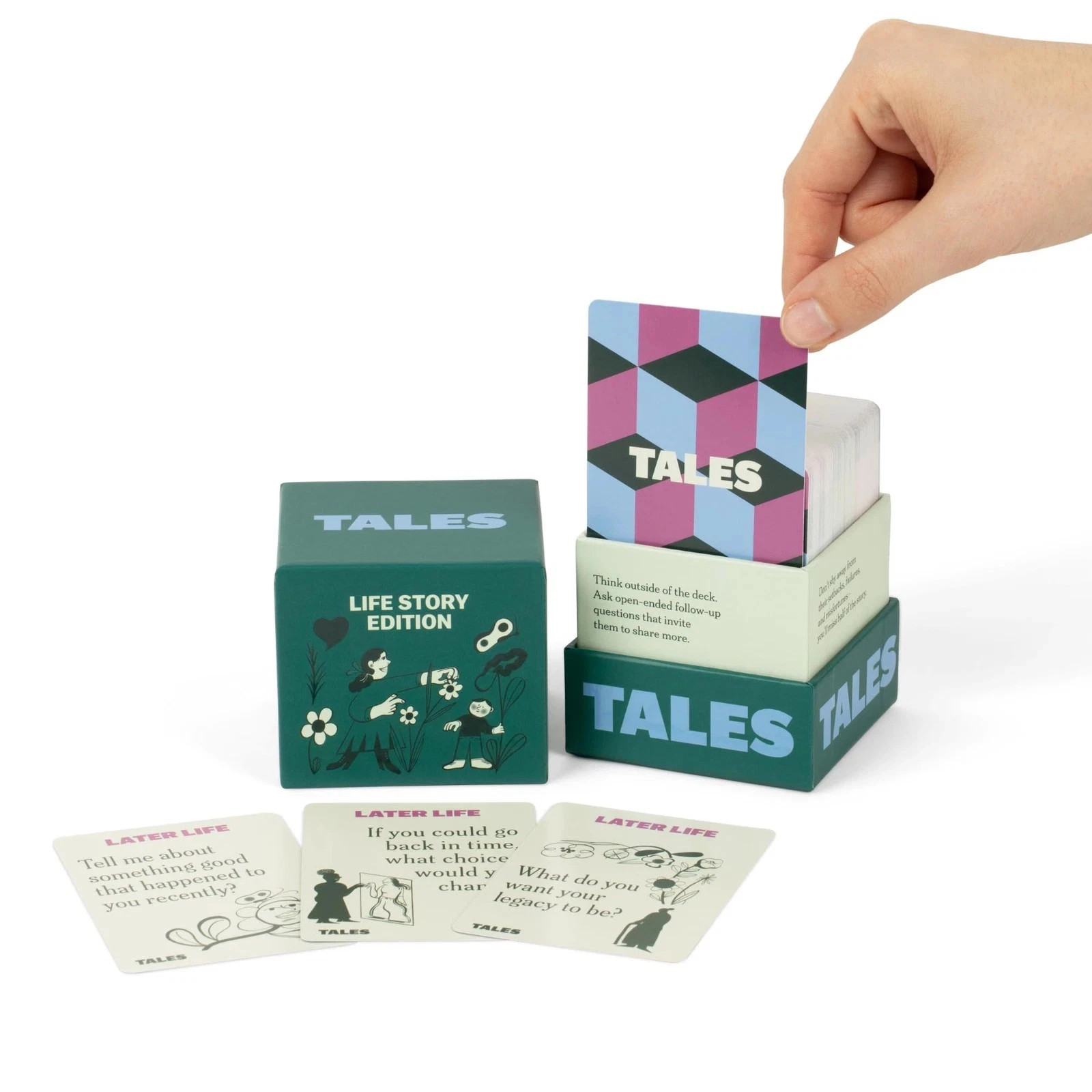 Conversation Starter Cards For Family/Couples/Life Story Card Game Board Game