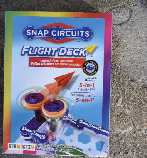 Snap Circuits Flight Deck ~ 5-in-1 Activity Kit ~ Free Shipping ~ Ages 8 and Up!