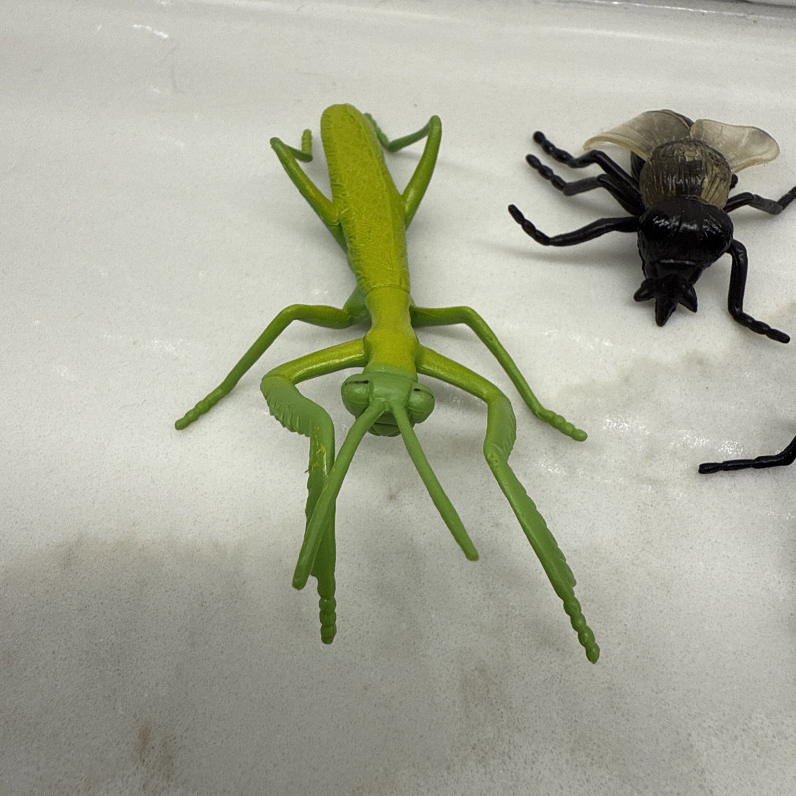 Safari Ltd Bugs Insects 2″-3″ Praying Mantis, Ant, Fly & Bumble Bee