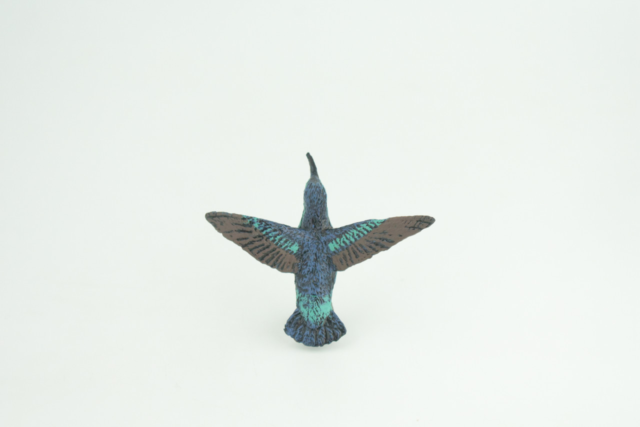 Hummingbird toy, Blue and Green, Realistic Bird Model, 2 3/4 Inches CH869 BB199