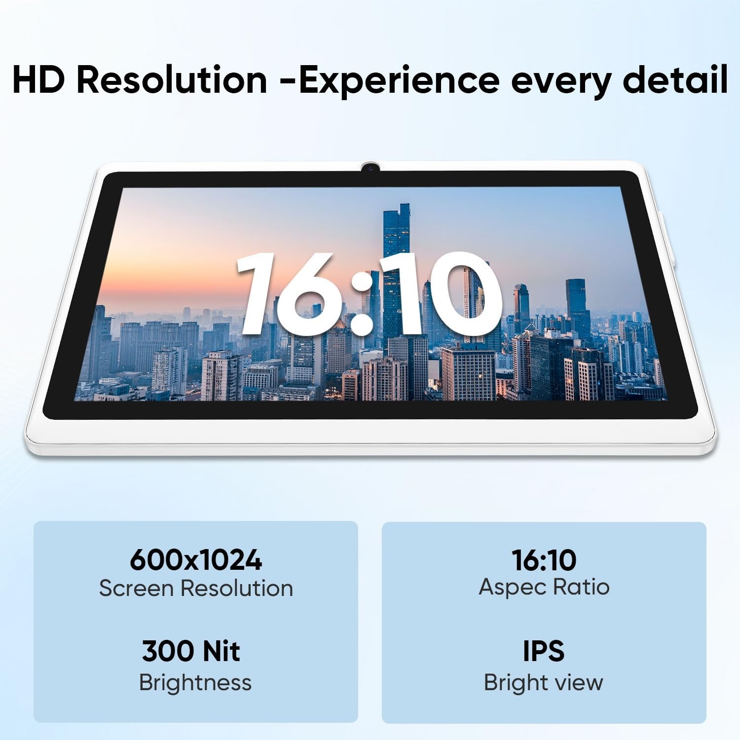 HNVHNV Android Tablet 7 Inch Tablet, E-Reader, 6GB RAM 32GB ROM 1TB Expansion…