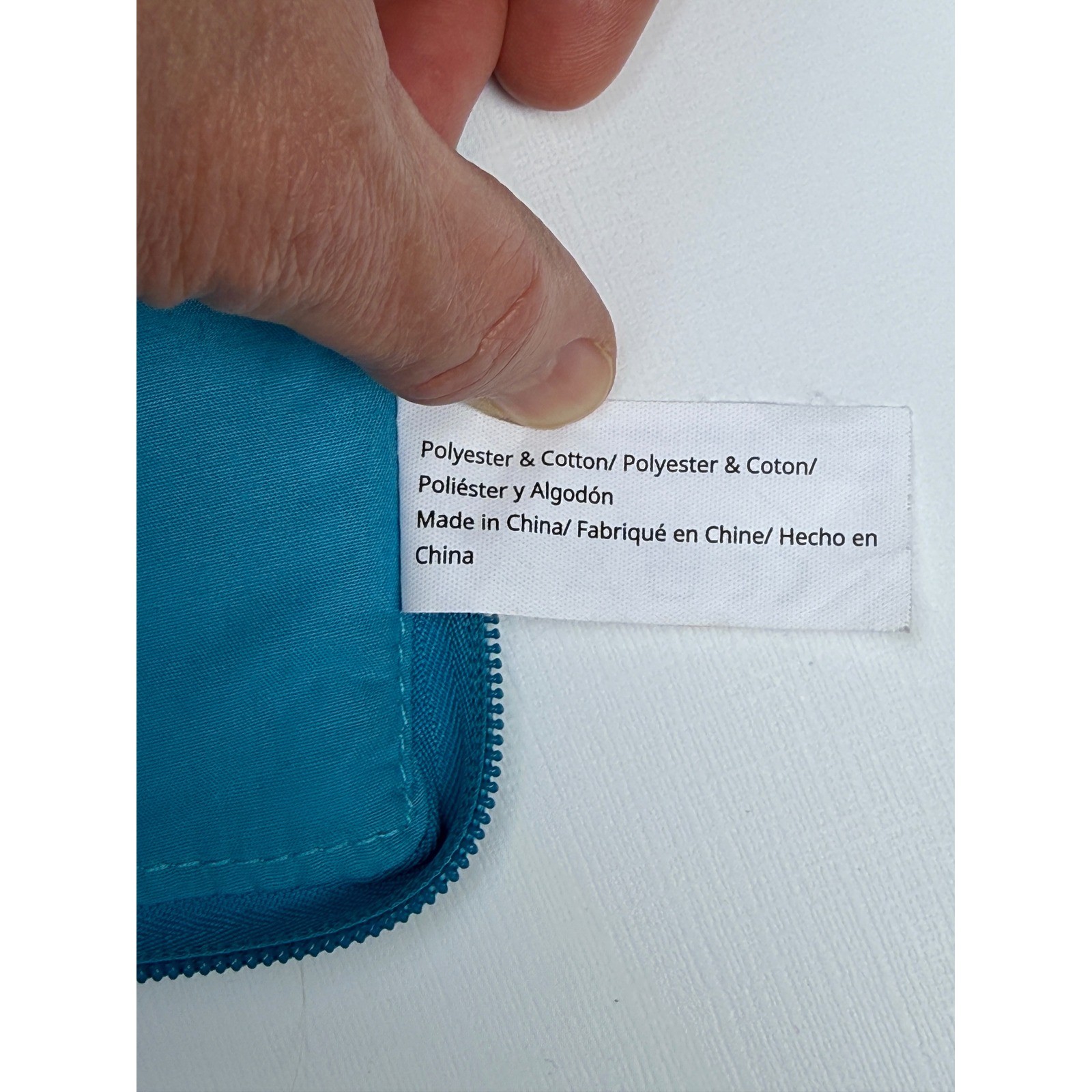 My Quiet Book Sensory Activity Toy Toddler Teal Blue Fine Motor Skills Travel