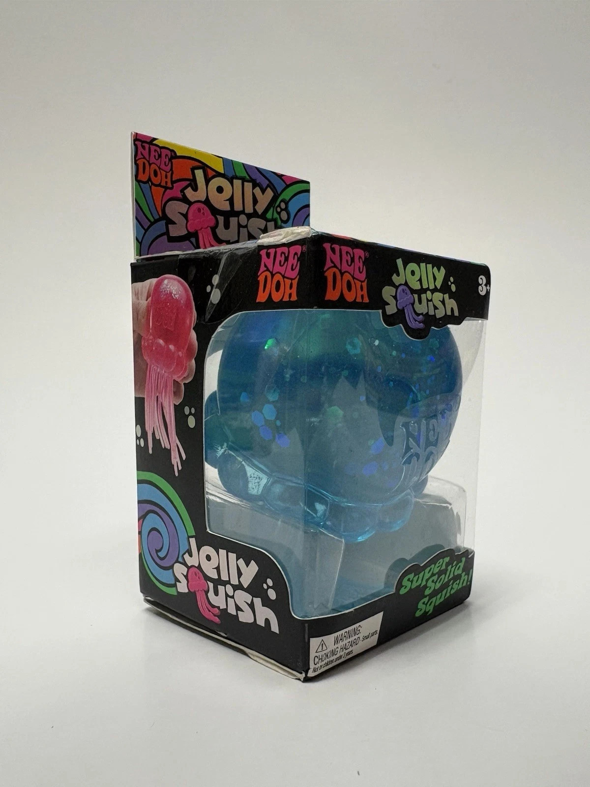 Authentic NeeDoh 💙 BLUE Jelly Squish Jellyfish Fidget Sensory Toy – US Seller