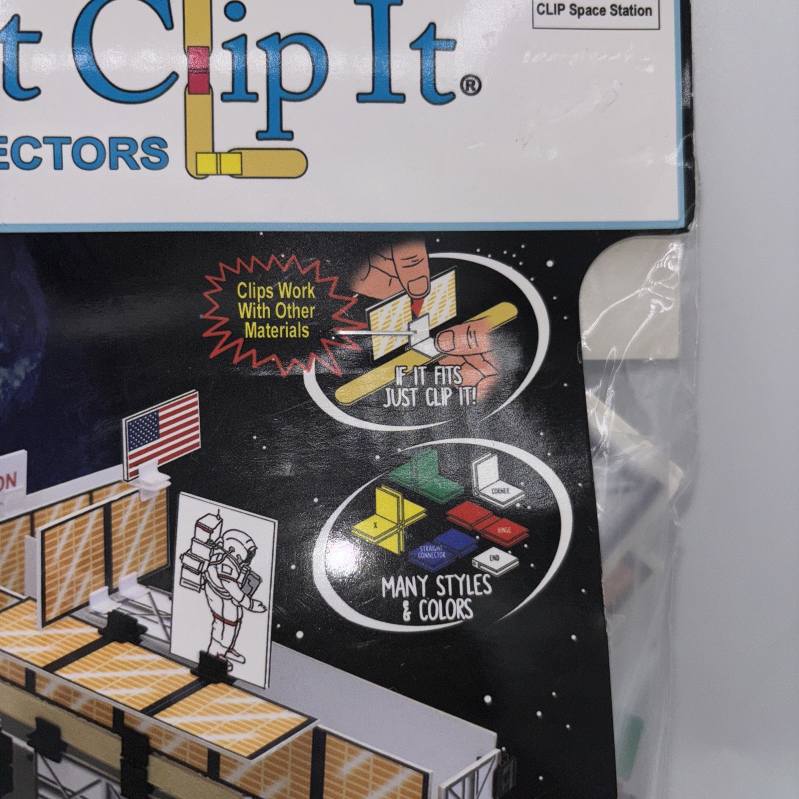 Just Clip It Connectors Build Your Own Space Station STEM New Ages 8 And Up