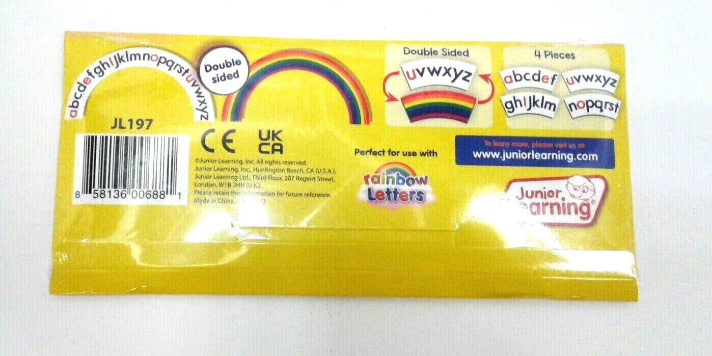 Junior Learning Rainbow Arc Magnetic Alphabet Arc Educational Action Game JRL197