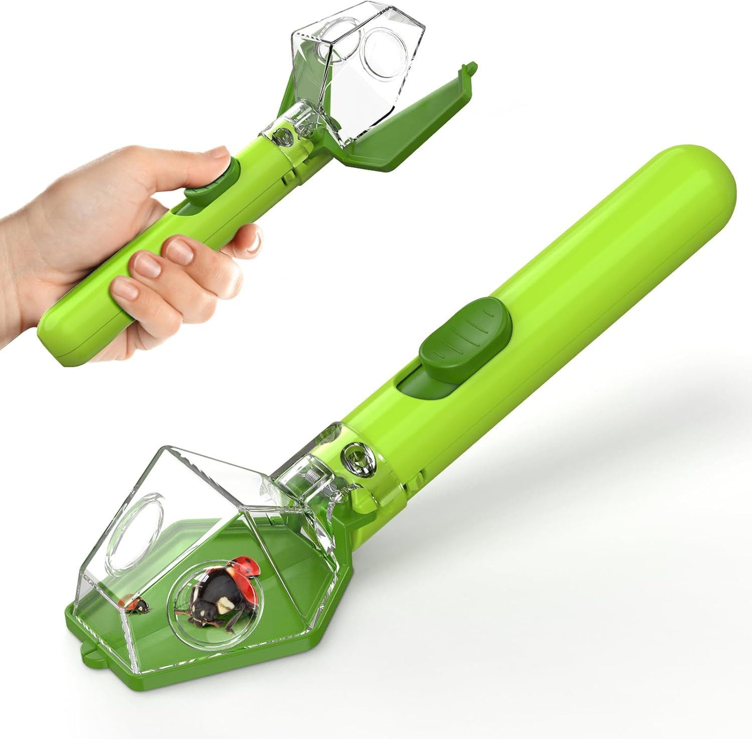 Bug Catcher for Kids, Insect Trap Kit with 6X Magnifier Glass – STEM Educational