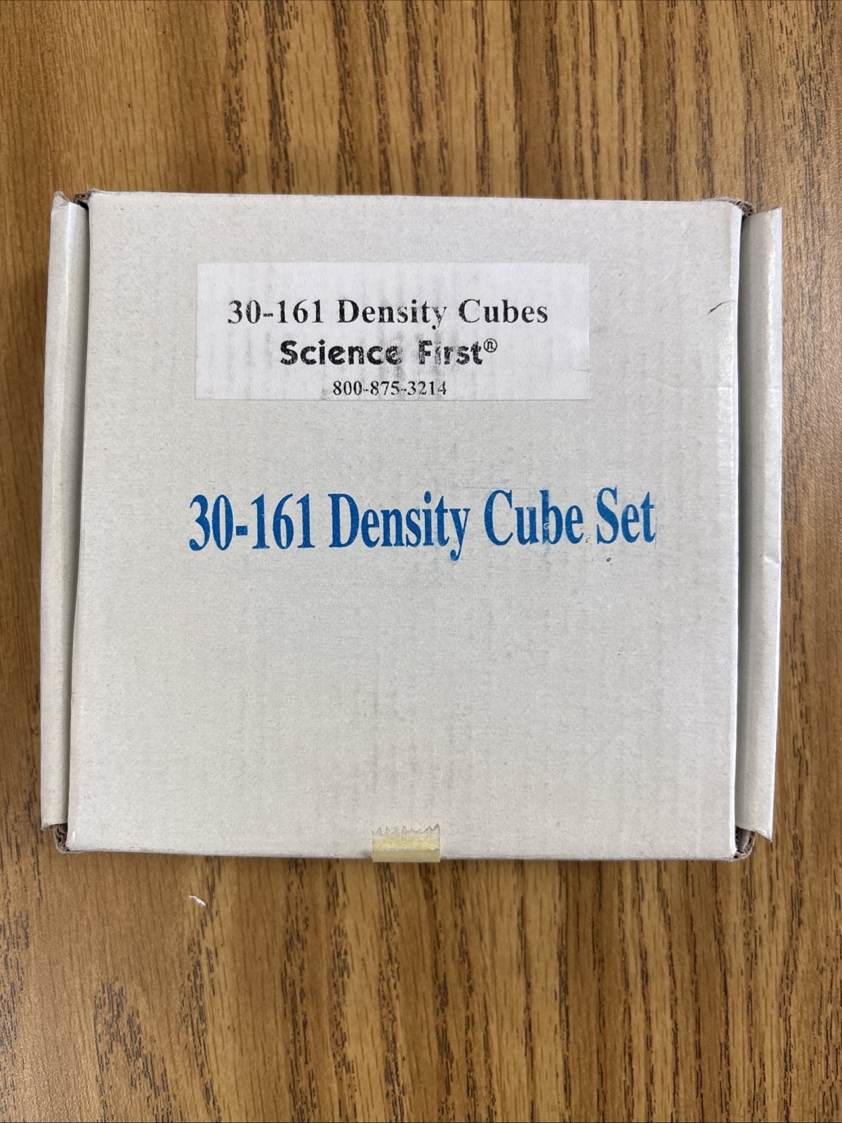 30-161 Density Cube set-Science First, 10 Cube Set